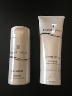 ホソカワミクロン株主優待 薬用ナノインパクトシャンプー＆コンディショナーセットのサムネイル