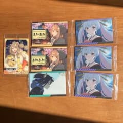 【ばら売り可能】超かぐや姫　ツインウエハース　メタリックプラカード　まとめ売り