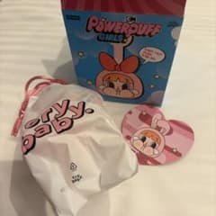 popmart 파워 퍼프 걸스 봉제 인형 블로섬