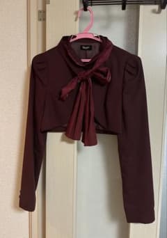 【Sheglit】シェグリット Earl Grey クラシカルボレロボルドー Mのサムネイル