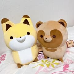 너구리와 여우 마슈모치 2 세트