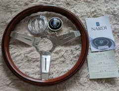 NARDI ND 340 WOOD ステアリング ホーン付き新品未使用 - メルカリ