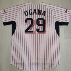 東京ヤクルトスワローズ　小川泰弘　ホームユニフォーム 東京ヤクルトスワローズ 小川泰弘 ホームユニフォーム - メルカリ