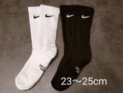 【正規品】NIKE ナイキ くつ下 靴下 ソックス 23〜25cm 2足セットのサムネイル