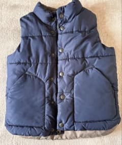 baby GAP キッズ 中綿ベスト ネイビー 5歳のサムネイル