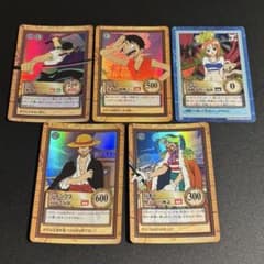 top5】 初期 ワンピースカードダス ハイパーバトル ルフィ C01 S05