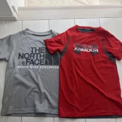 THE NORTH FACE & UNDER ARMOUR Tシャツ セットのサムネイル