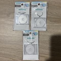 セリア ミニCDケース風キーホルダー 3点 推し活 ストラップ