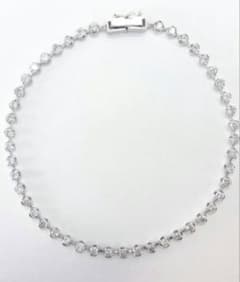 Pt850☆2カラットダイヤモンド☆ブレスレット☆刻印あり。定価75万 