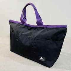 希少! 旧ロゴ】GREGORY カーゴトート Lサイズ ブラック×パープル 