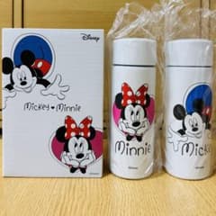 【新品未使用】Disney ミッキー ミニー ポケットボトル アート引越センターのサムネイル