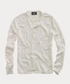 新品未使用 RRL ワッフルコットンヘンリー 白M - メルカリ