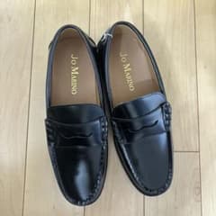 【本日限定値下げ】Jo Marino ローファー ブラック　25.5のサムネイル