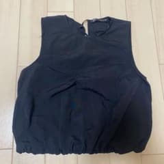 ZARA ノースリーブ トップス ブラック XSのサムネイル