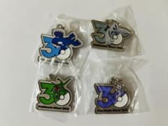 ポケモン　30周年　メタルチャームマスコット　めじるし　4点セットのサムネイル