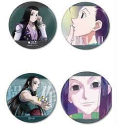 HUNTER×HUNTER イルミ ゾルディック BIG缶バッジ 歩み 戦う背中 - メルカリ