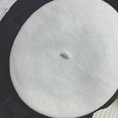 ベレー帽 白のサムネイル