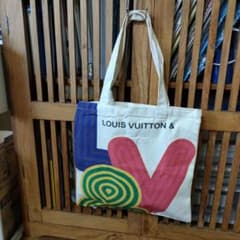 海外限定ルイヴィトンノベルティ，トートエコバック カラフル