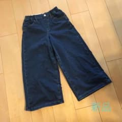 デニム ワイドパンツ　140 新品のサムネイル