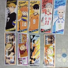 ハイキュー!! カード ブロマイド 9枚セット 宮侑 日向翔陽 影山飛雄のサムネイル