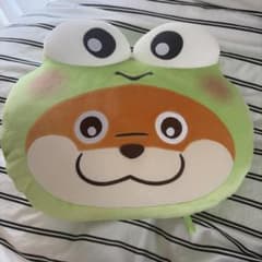 可愛い嘘のカワウソ×けろっぴ　サンリオクッションのサムネイル
