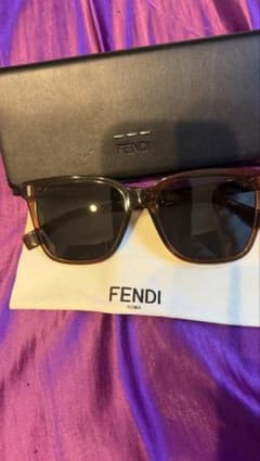 T*A様 FENDI フェンディ サングラス ブラウン ケース 巾着付き FENDI フェンディ サングラス ブラウン ケース 巾着付き - メルカリ