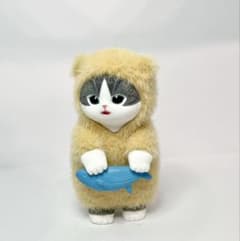 モフサンド もこもこパジャマにゃん フィギュア ガチャガチャ mofusand