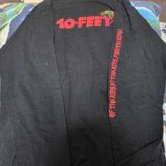 10-FEET ロングスリーブTシャツ ブラックのサムネイル