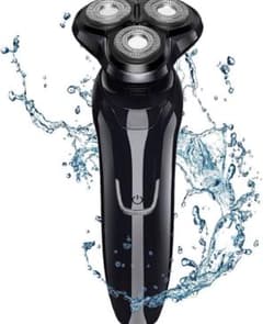 【肌に優しい】電動シェーバー 髭剃り 回転式 IPX6防水 深剃り お風呂のサムネイル