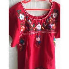 メキシコ刺繍ワンピースのサムネイル
