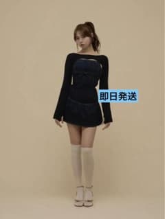 ANDMARY Bonnie denim mini dress - メルカリ