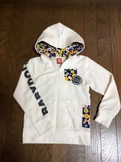 ベビードール花柄パーカー130cmのサムネイル