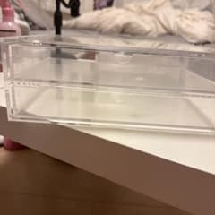 アクリル製 2段引き出し 小物収納ケース 無印良品のサムネイル