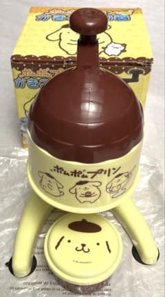 ポムポムプリン かきごおり器 サンリオキャラクターズ 手動式 製氷カップ付きのサムネイル