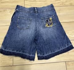 JOHN GALLIANO キッズ　デニムキュロット刺繍付き(8歳)のサムネイル