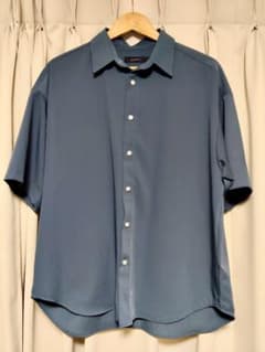 RAGEBLUE 半袖シャツ ブルーグレー Sサイズのサムネイル