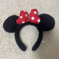 ディズニーカチューシャ　ミニーマウス　リボンのサムネイル