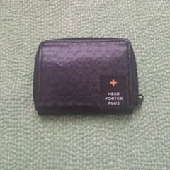 HEAD PORTER PLUS ブラックカードケースのサムネイル