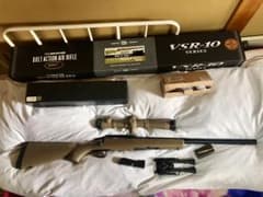 限定出品！東京マルイ製VSR-10デザートカラーセット格安出品！のサムネイル