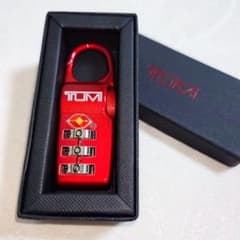 【新品・未使用】TUMI TASロック（レッド・赤）のサムネイル