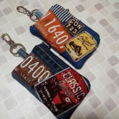 ハンドメイドキーポーチ♪のサムネイル