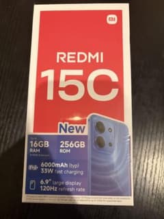 【新品未開封】Xiaomi Redmi 15C ミッドナイトブラックのサムネイル