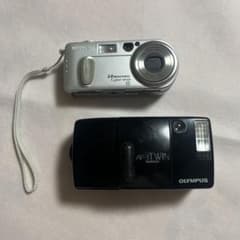 ジャンク】SONYデジタルカメラ&オリンパスフィルムカメラまとめ売り
