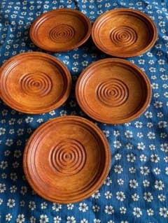 高級茶托　生地のサムネイル