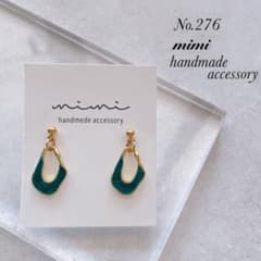 ハンドメイド ピアス イヤリング No.276 雫 - メルカリ