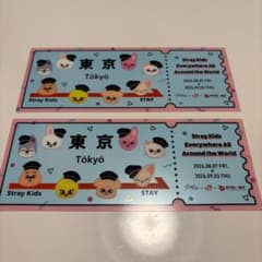 Stray Kids SKZOO 東京駅 コラボ チケット風カード 2枚のサムネイル