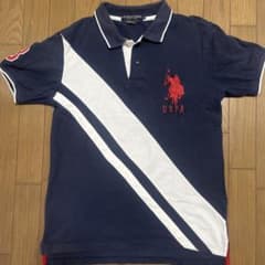 U.S. POLO ASSN. ネイビー ポロシャツ sサイズ swagのサムネイル