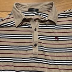 BURBERRY BLACK LABEL ポロシャツ ボーダー サイズ2のサムネイル