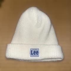 Lee ニット帽 ビーニー ホワイトのサムネイル