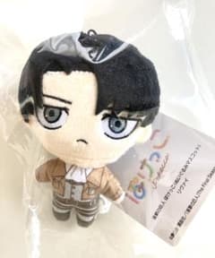 進撃の巨人　リヴァイ　ぽけっこぬいぐるみマスコット